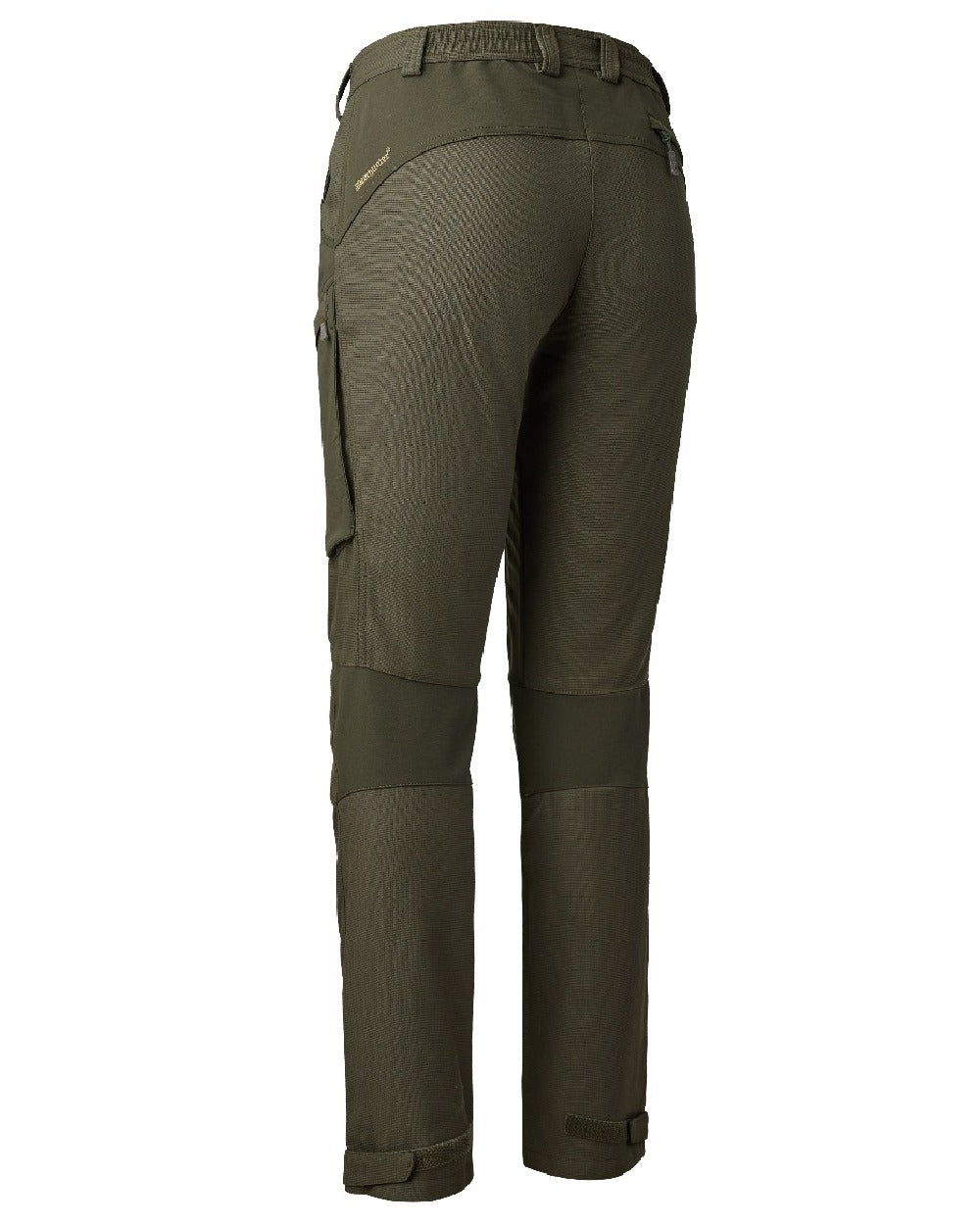 Palm Green coloured Deerhunter Lady Ann Extreme Trousers on white background 