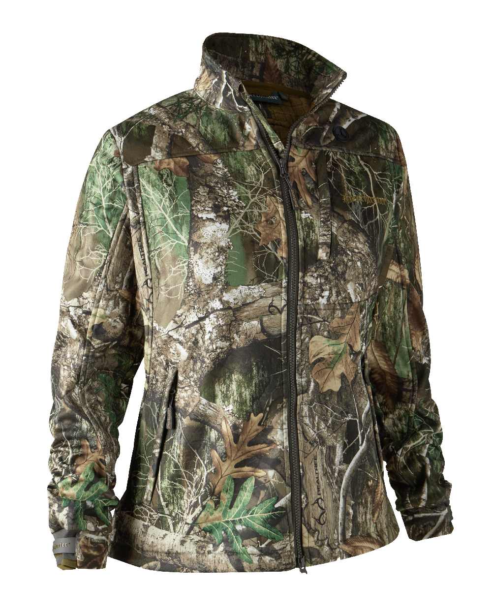 Realtree Adapt coloured Deerhunter Lady April Jacket on white background 