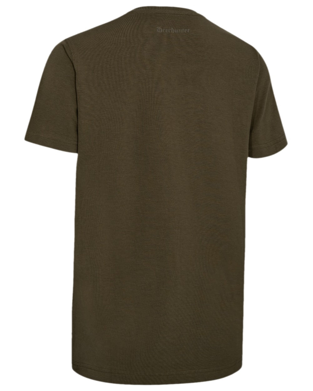 Deep Green Coloured Deerhunter Lady Bamboo T-Shirt on white background 