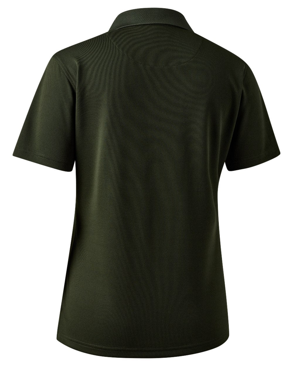 Forest Ember coloured Deerhunter Lady Climate Polo Shirt with 37.5® Technology on white background 
