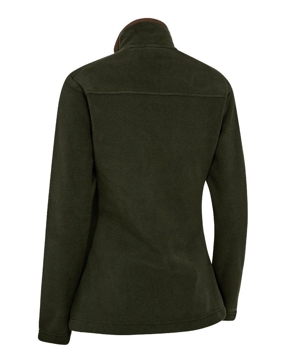 Forest Ember Coloured Deerhunter Lady Cumbria Fleece Jacket on White Background 