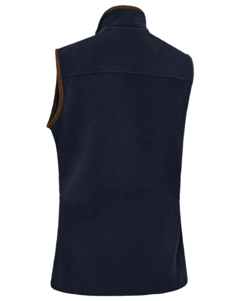 Dark Blue Coloured Deerhunter Lady Cumbria Fleece Waistcoat on white background 