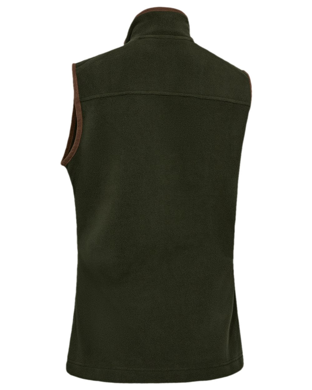 Forest Ember Coloured Deerhunter Lady Cumbria Fleece Waistcoat on white background 