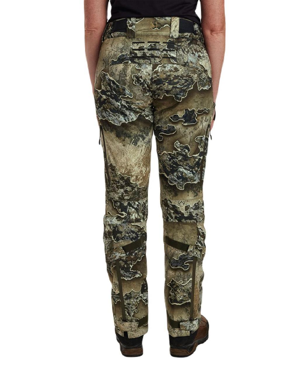 Realtree Excape coloured Deerhunter Lady Excape Winter Trousers on white background 