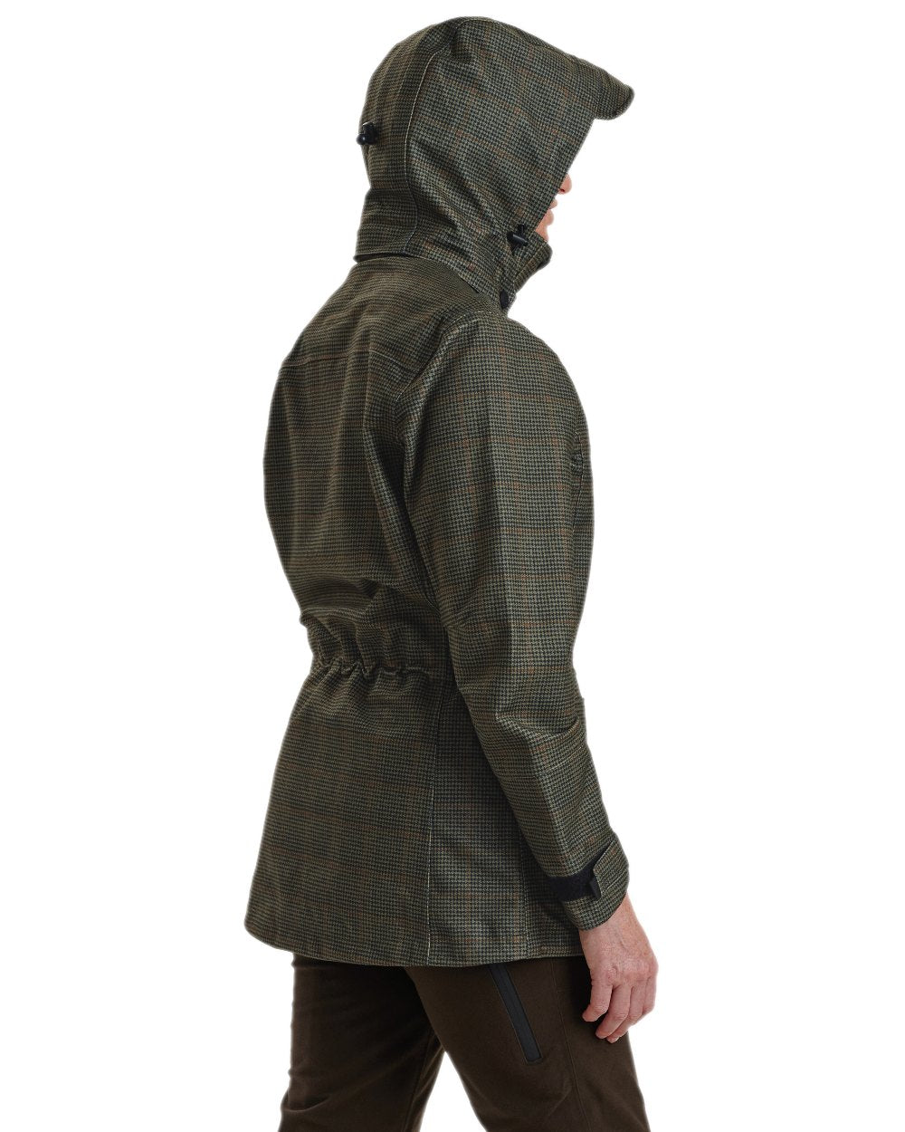 Turf Coloured Deerhunter Lady Gabby Jacket on white background 