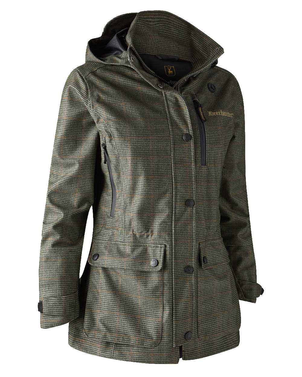 Turf Coloured Deerhunter Lady Gabby Jacket on white background 
