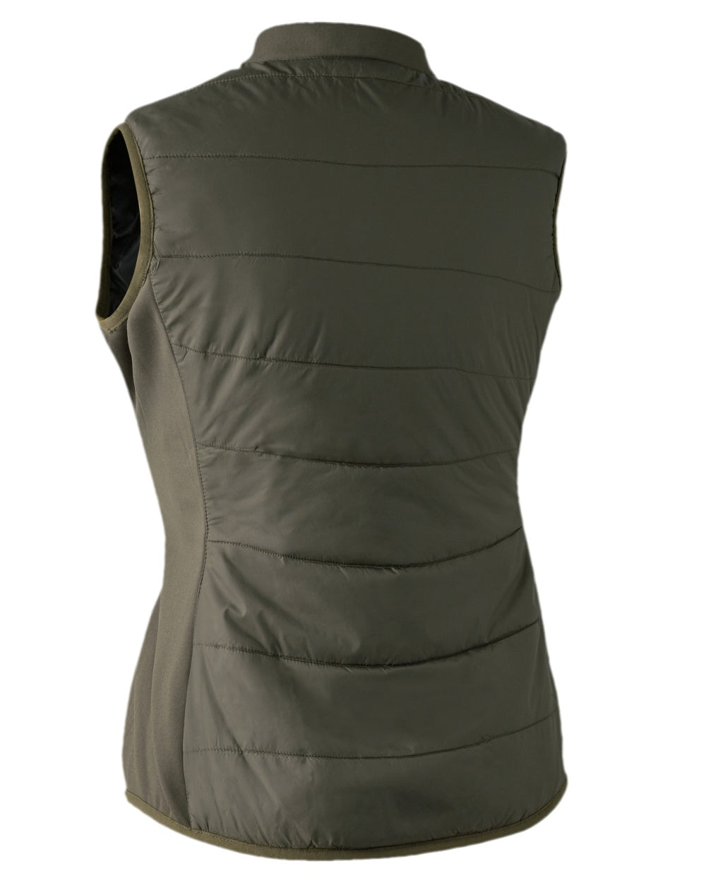 Deep Green Coloured Deerhunter Lady Heat Inner Waistcoat on white background 