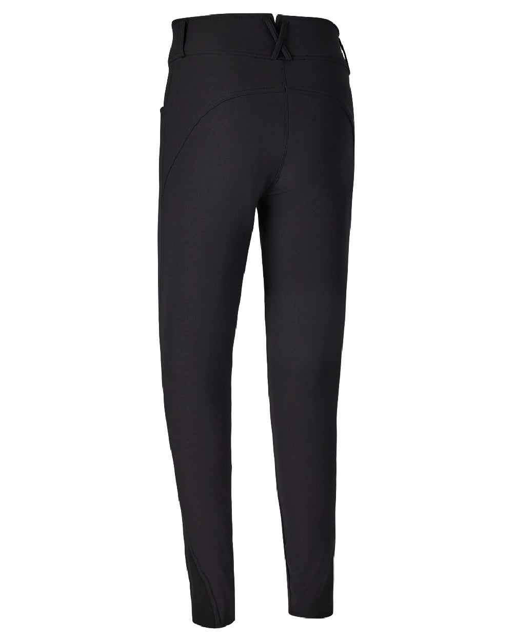 Black coloured Deerhunter Lady Hunting Tights on white background 