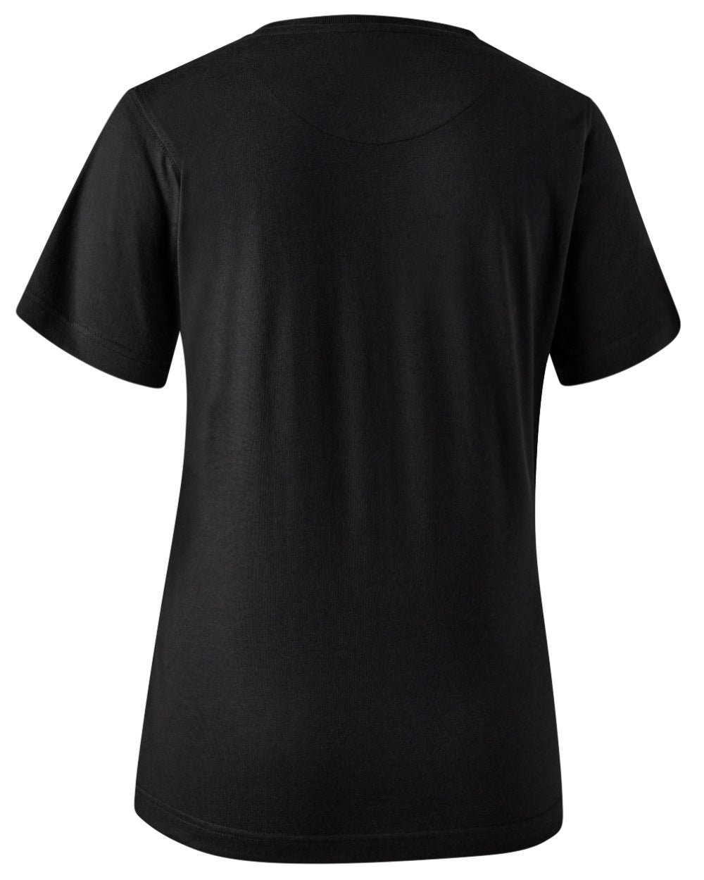 Black coloured Deerhunter Lady Jubilee T-Shirt on white background 