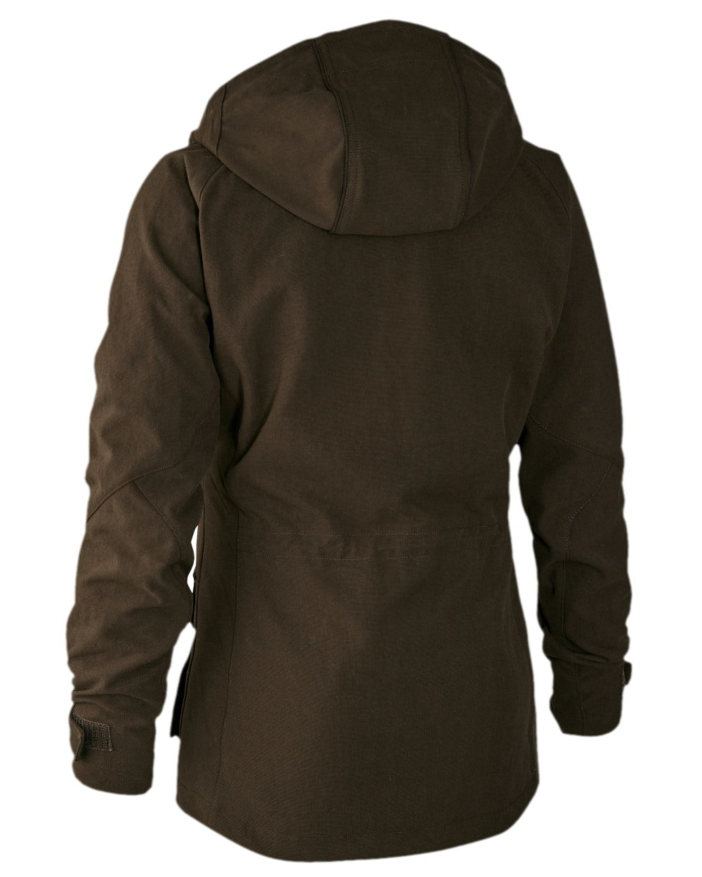 Wood Coloured Deerhunter Lady Mary Extreme Waterproof Jacket on white background 