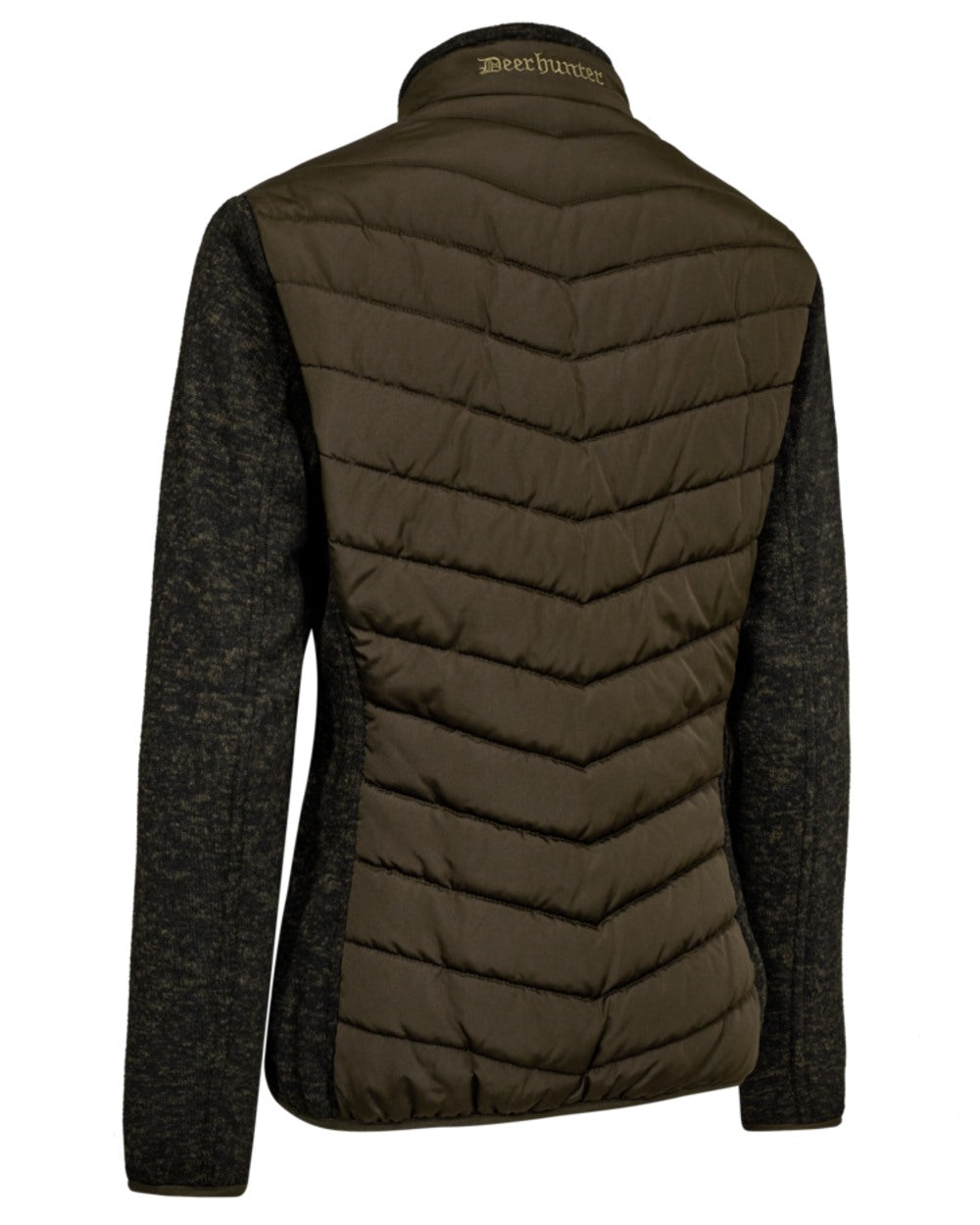Fallen Leaf coloured Deerhunter Lady Moor Padded Jacket on white background 