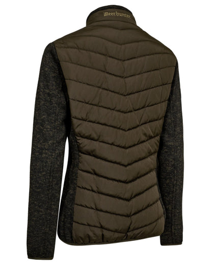 Fallen Leaf coloured Deerhunter Lady Moor Padded Jacket on white background 