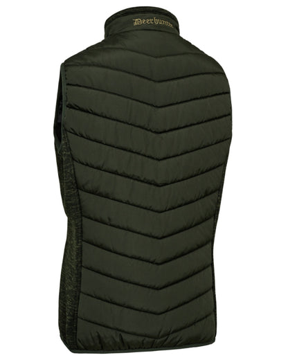 Forest Ember coloured Deerhunter Lady Moor Padded Waistcoat on white background 