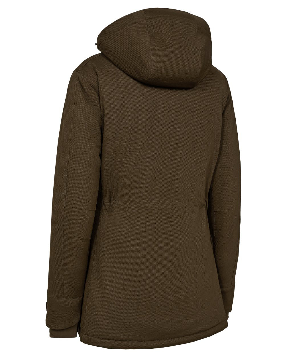 Art Green coloured Deerhunter Lady Muflon Pro Winter Jacket on white background 