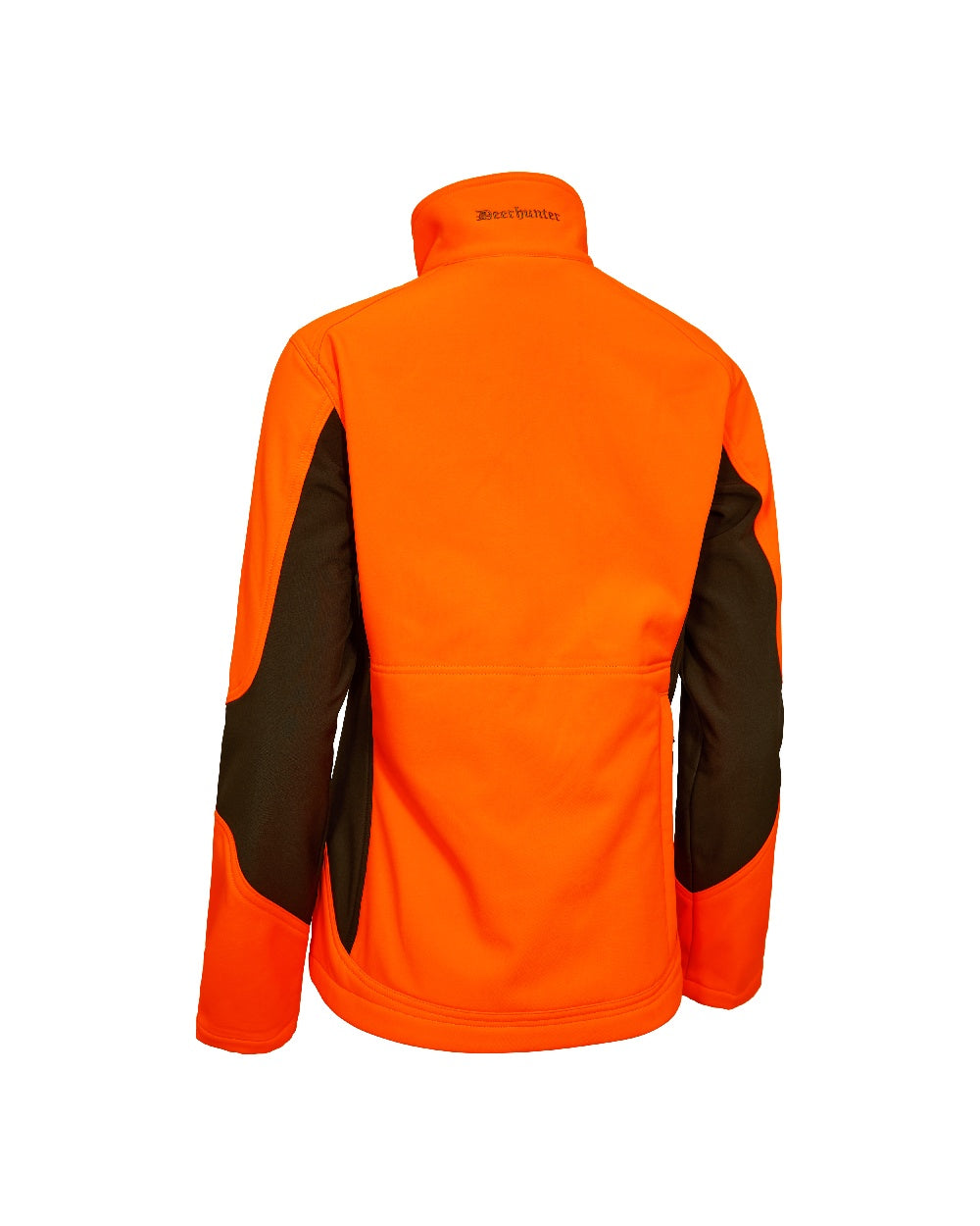 Safety Orange Coloured Deerhunter Lady Rogaland Softshell Jacket On White Background 