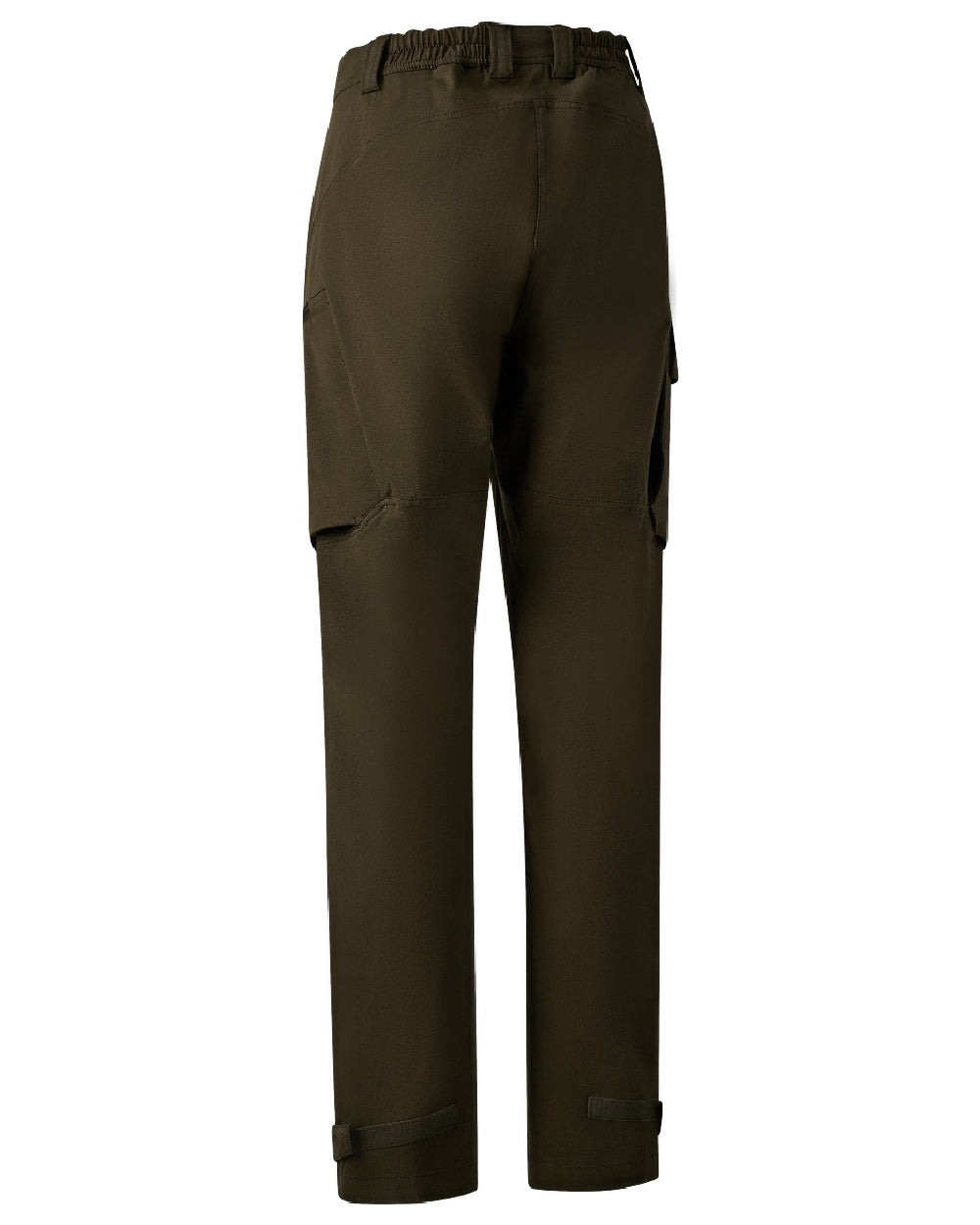 Fallen Leaf coloured Deerhunter Lady Sarek Full Stretch Trousers on white background 