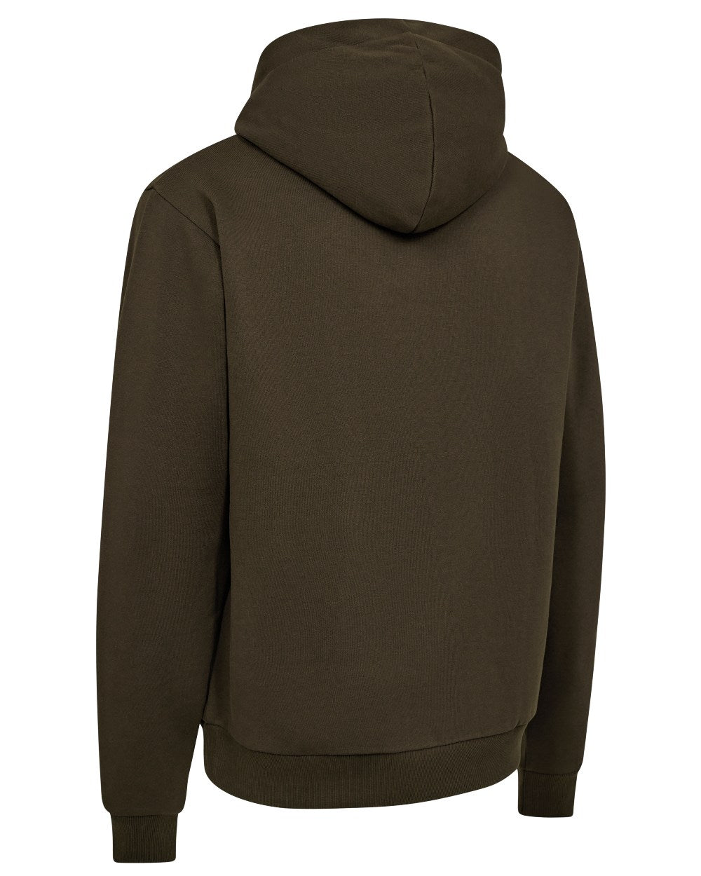 Fallen Leaf coloured Deerhunter Mens Logo Hoodie on white background 