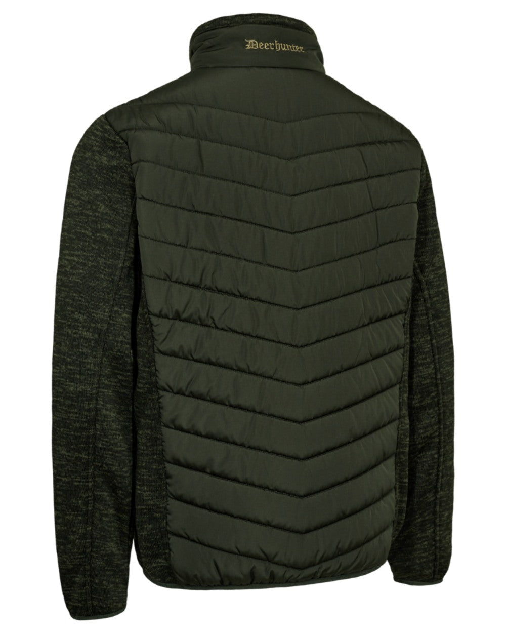 Forest Ember coloured Deerhunter Mens Moor Padded Jacket on white background 