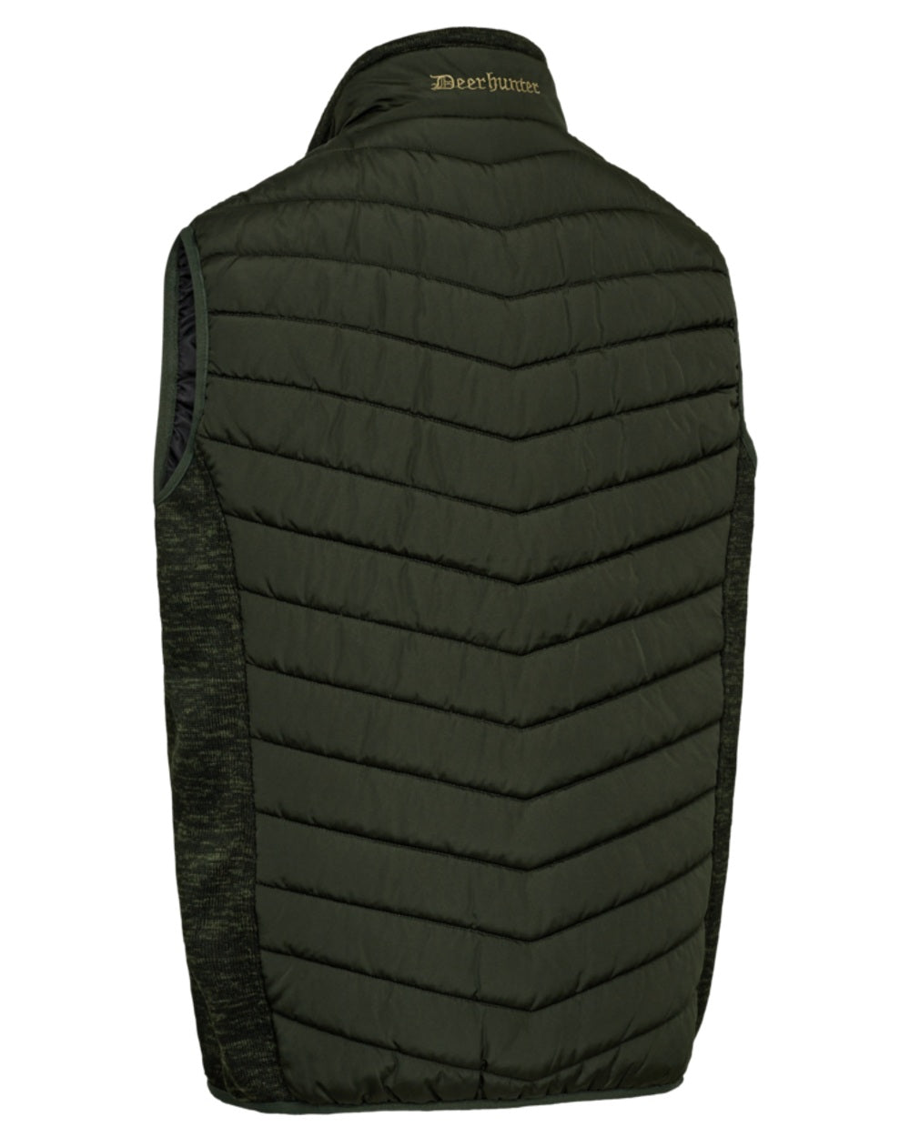 Forest Ember coloured Deerhunter Mens Moor Padded Waistcoat on white background 