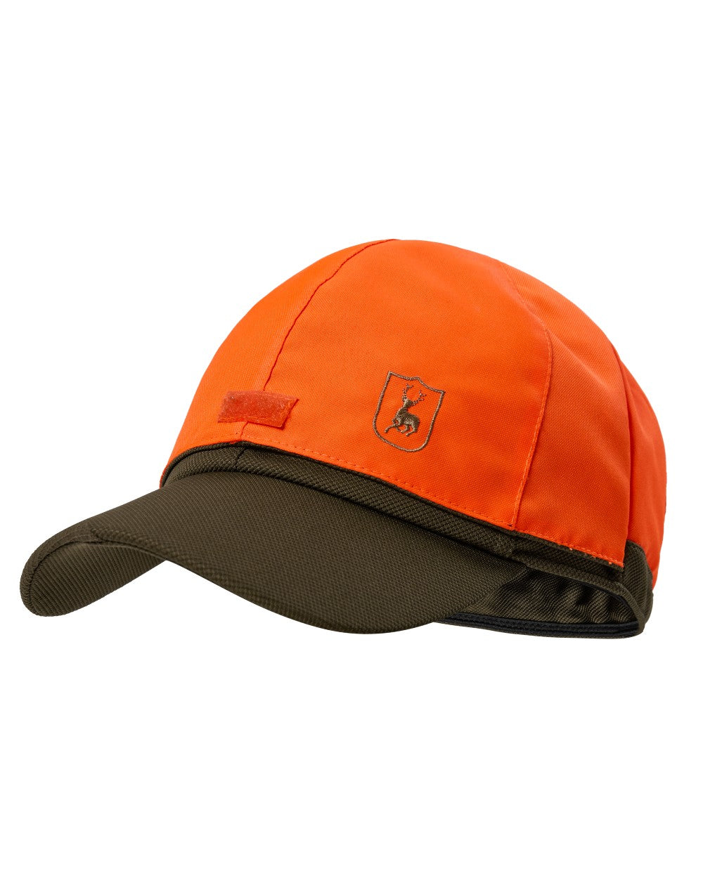 Art Green coloured Deerhunter Mens Muflon Pro Cap With Safety on white background 