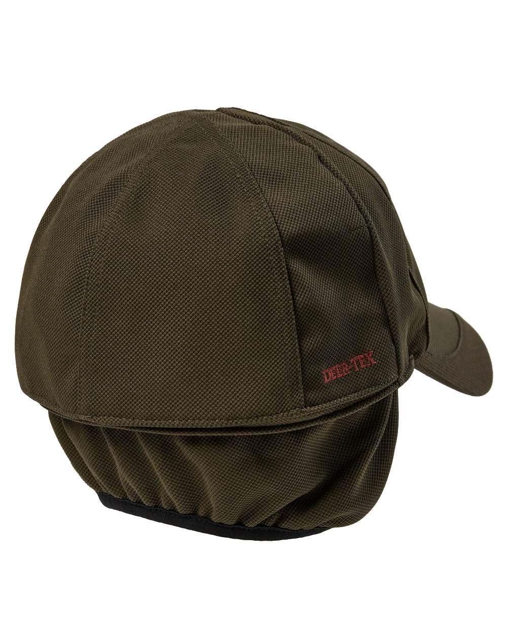 Art Green coloured Deerhunter Mens Muflon Pro Cap With Safety on white background 