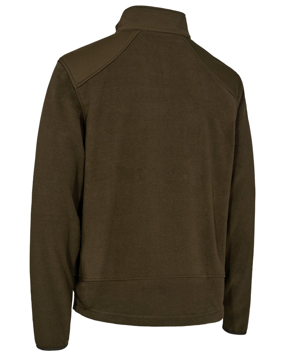 Art Green coloured Deerhunter Mens Muflon Pro Fleece Jacket on white background 
