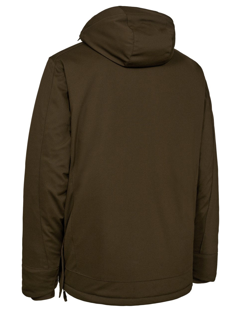 Art Green coloured Deerhunter Mens Muflon Pro Winter Jacket on white background 