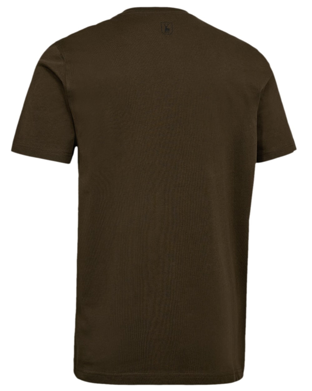 Fallen Leaf Coloured Deerhunter Mens Weston T-Shirt on white background 