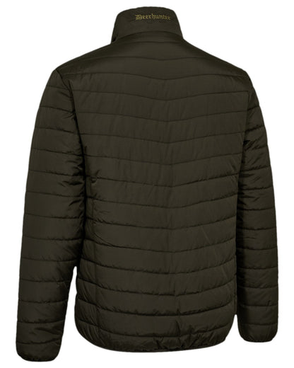 Brown Leaf Coloured Deerhunter Moor Fully Padded Jacket on white background 