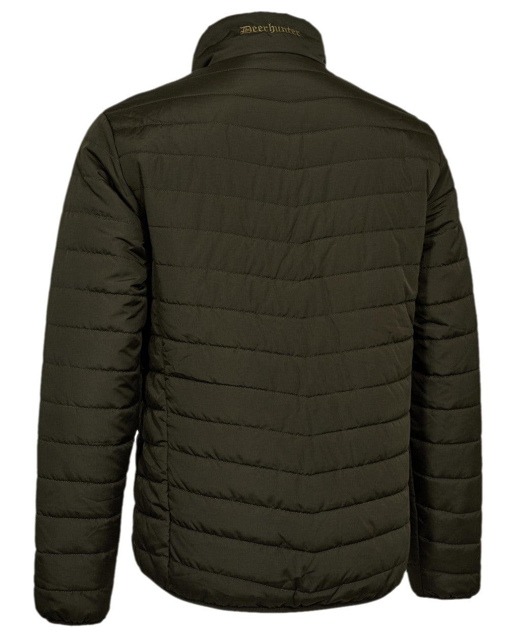 Timber Coloured Deerhunter Moor Fully Padded Jacket on white background 