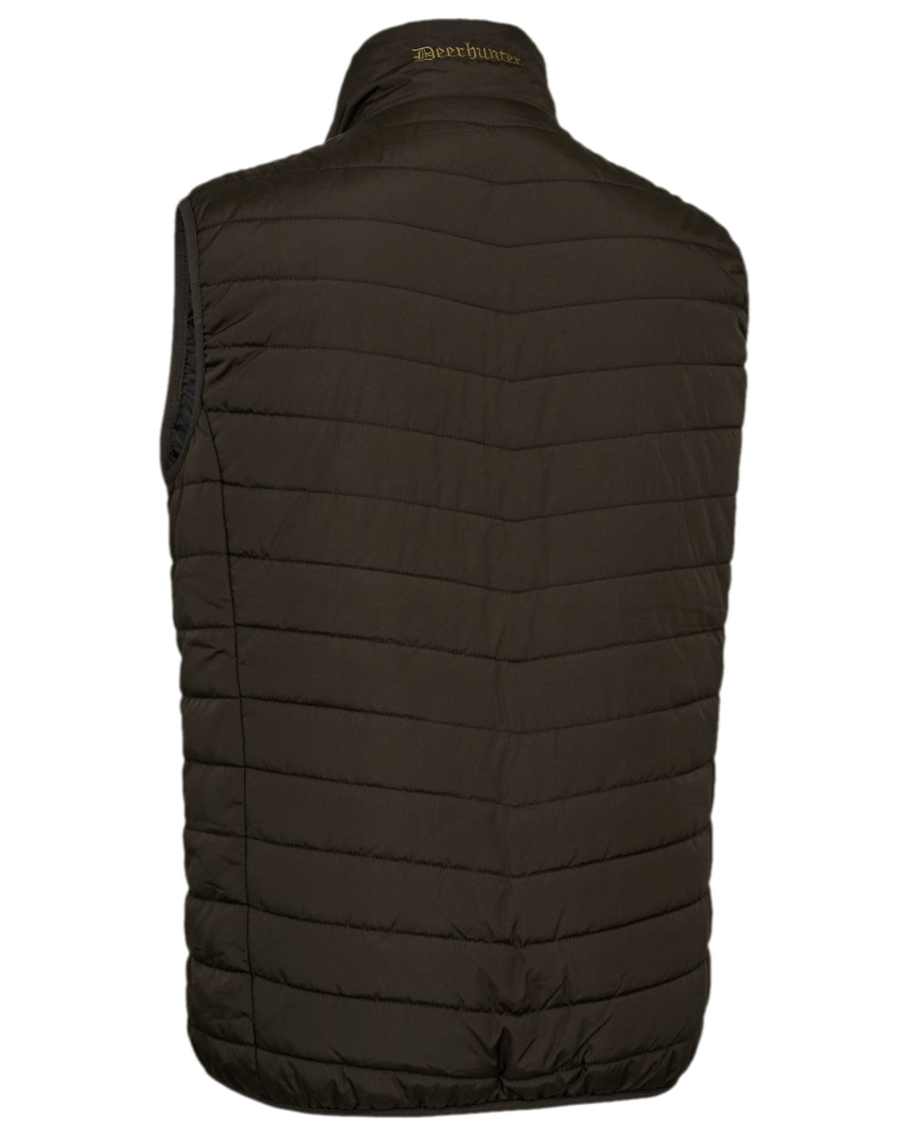 Brown Leaf Coloured Deerhunter Moor Fully Padded Waistcoat on white background 