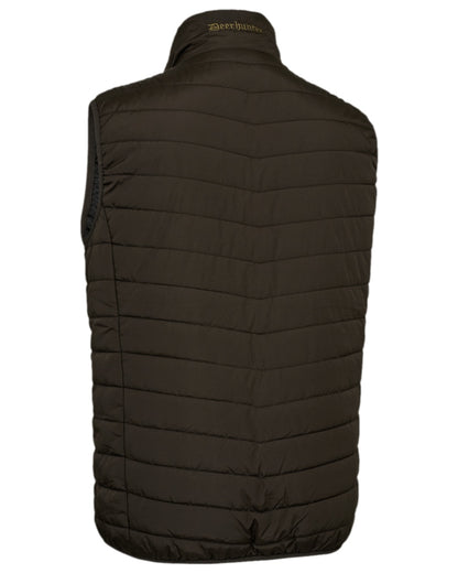 Brown Leaf Coloured Deerhunter Moor Fully Padded Waistcoat on white background 