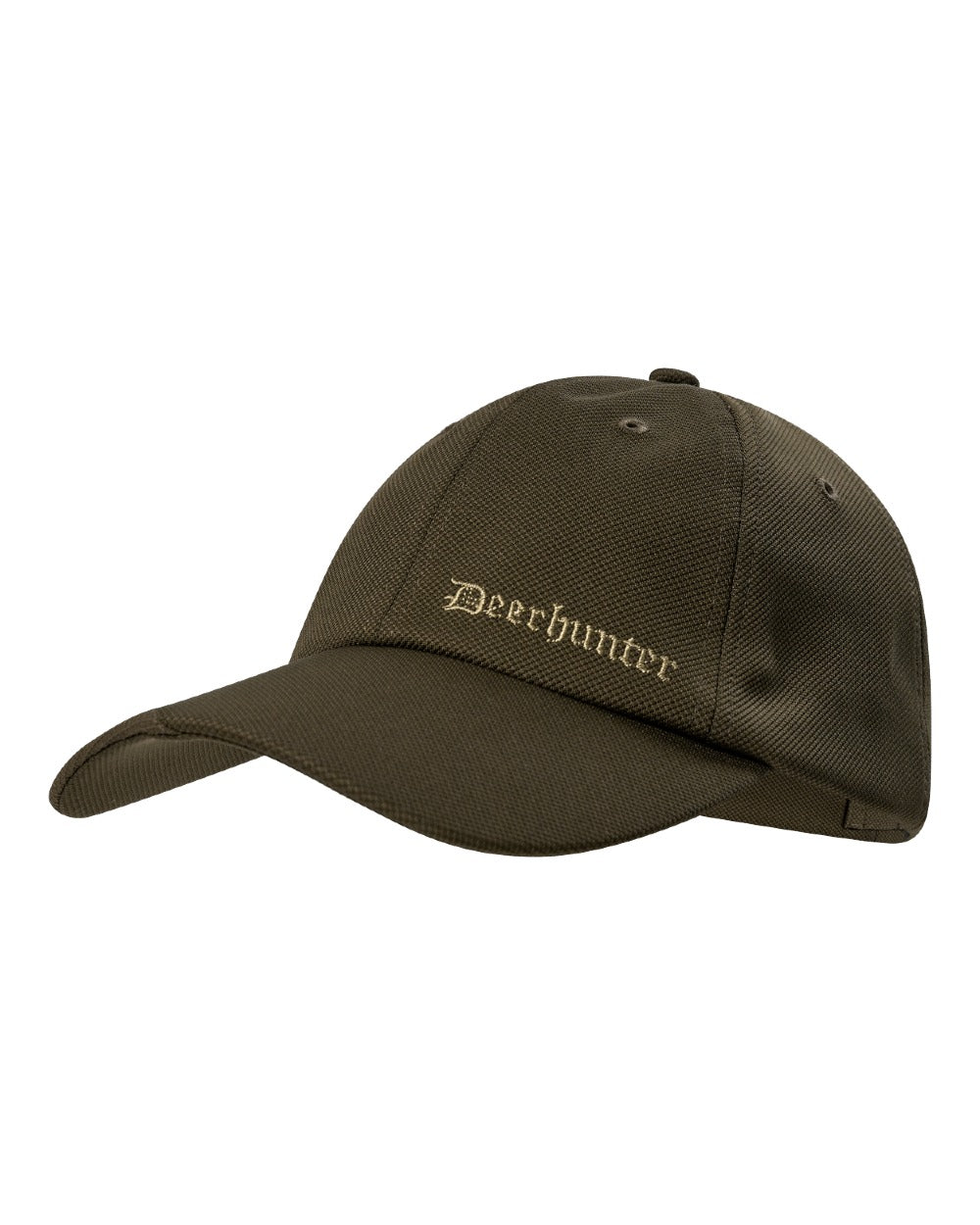 Art Green coloured Deerhunter Muflon Pro Cap on white background 