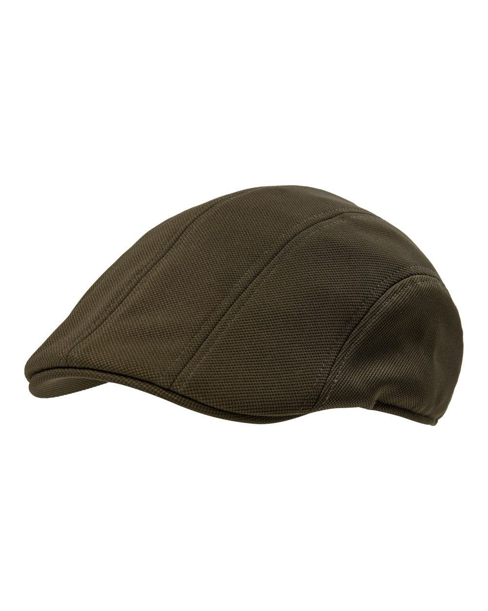 Art Green coloured Deerhunter Muflon Pro Flatcap on white background 