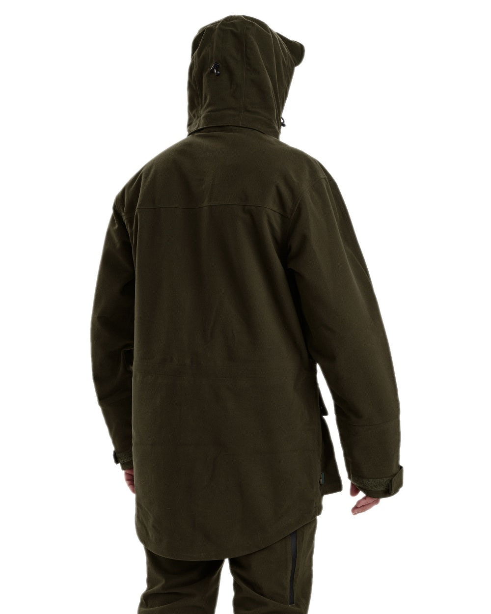 Peat Coloured Deerhunter PRO Gamekeeper Jacket on white background 