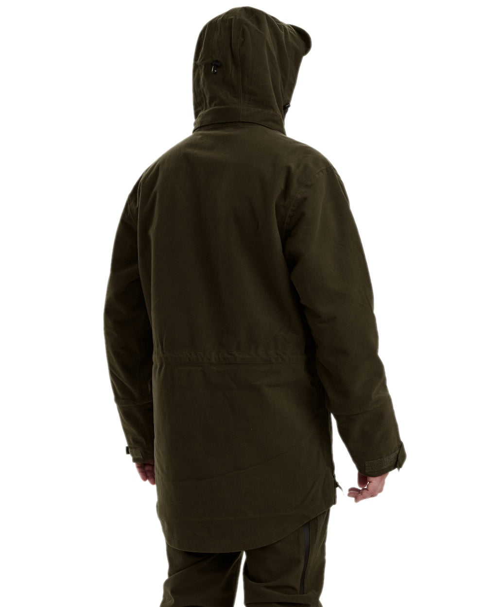 Peat Coloured Deerhunter PRO Gamekeeper Smock on white background 