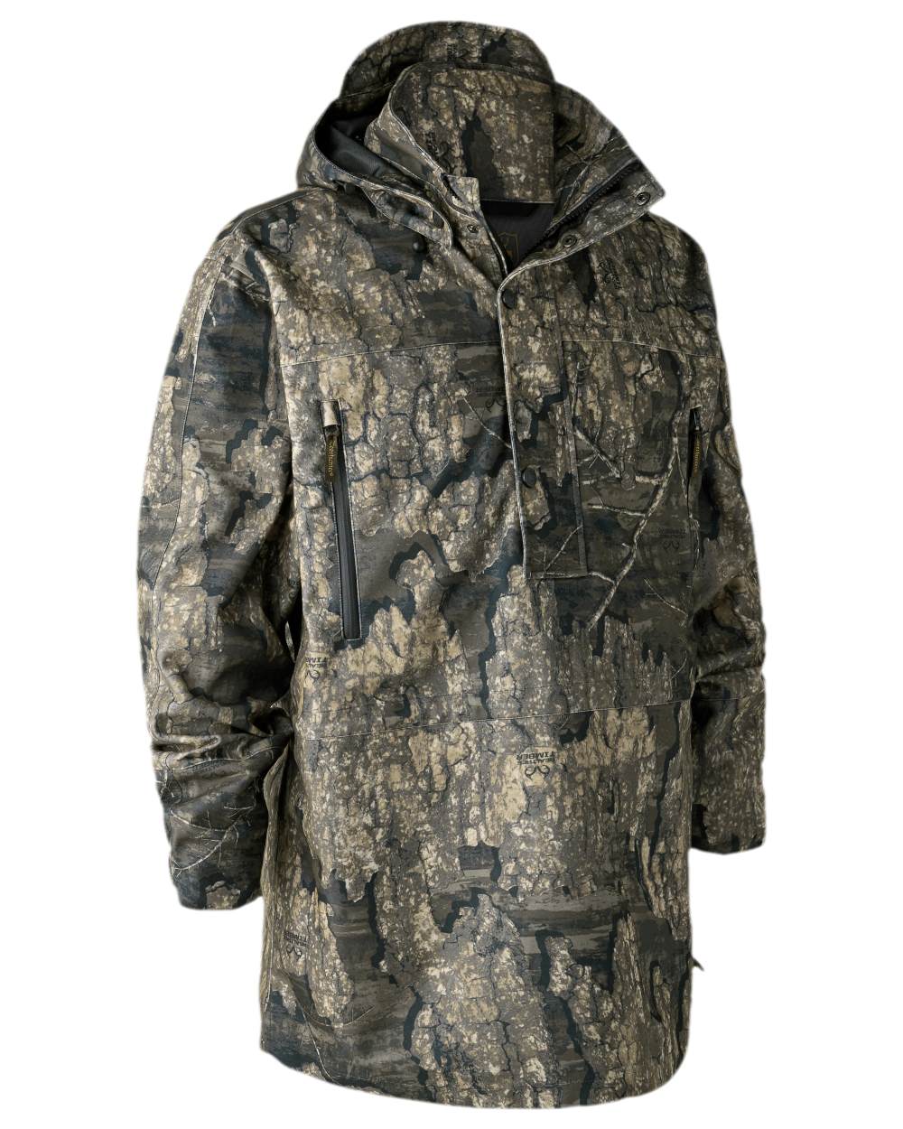 Realtree Timber Coloured Deerhunter PRO Gamekeeper Smock on white background 