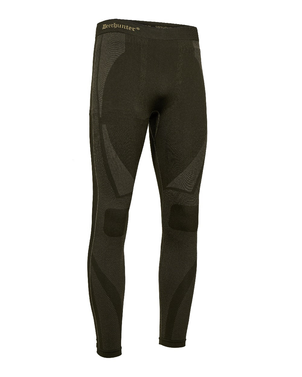 Timber Coloured Deerhunter Performance Long Johns on White Background 