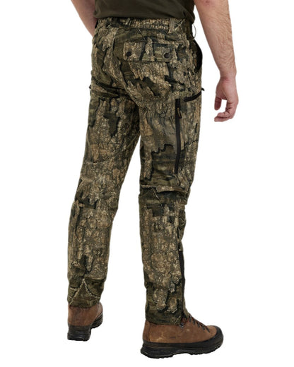 Realtree Timber Coloured Deerhunter Pro Gamekeeper Boot Trousers on white background 