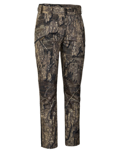 Realtree Timber Coloured Deerhunter Pro Gamekeeper Boot Trousers on white background 