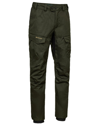 Deepwood Coloured Deerhunter Recon Dura-Tex Membrane Trousers on white background 