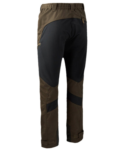 Fallen Leaf Coloured Deerhunter Rogaland Contrast Stretch Trousers on forest background 