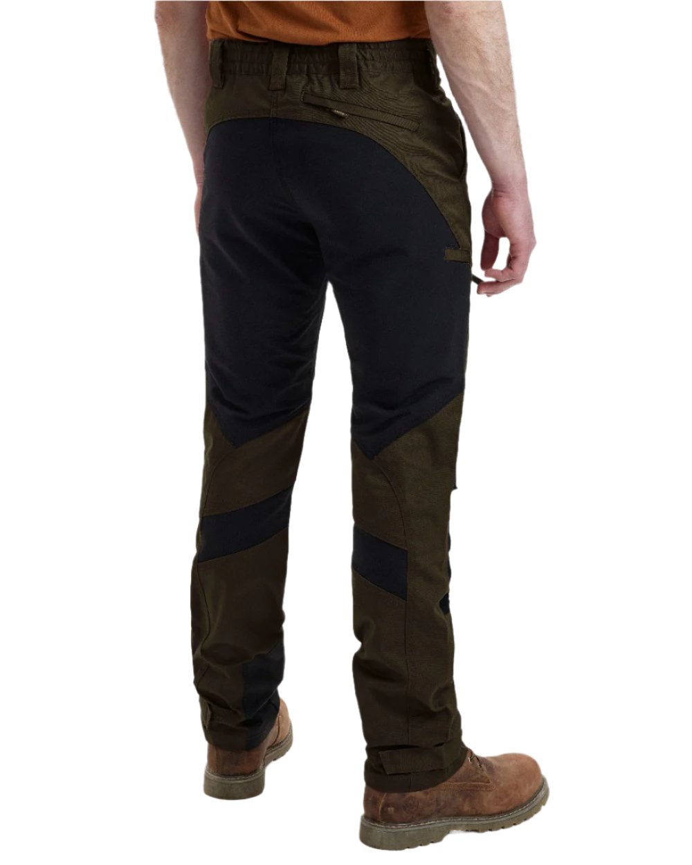 Fallen Leaf Coloured Deerhunter Rogaland Contrast Stretch Trousers on forest background 