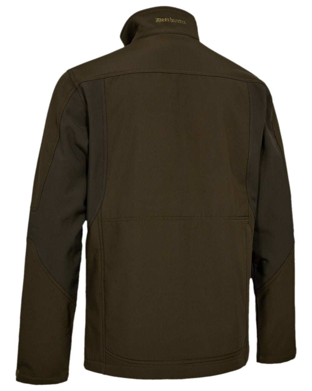 Fallen Leaf Coloured Deerhunter Rogaland Softshell Water Repellent Jacket on white background 