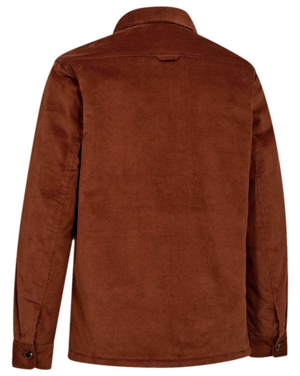 Rustleaf Coloured Deerhunter Sherpa Lined Corduroy Jacket on white background 