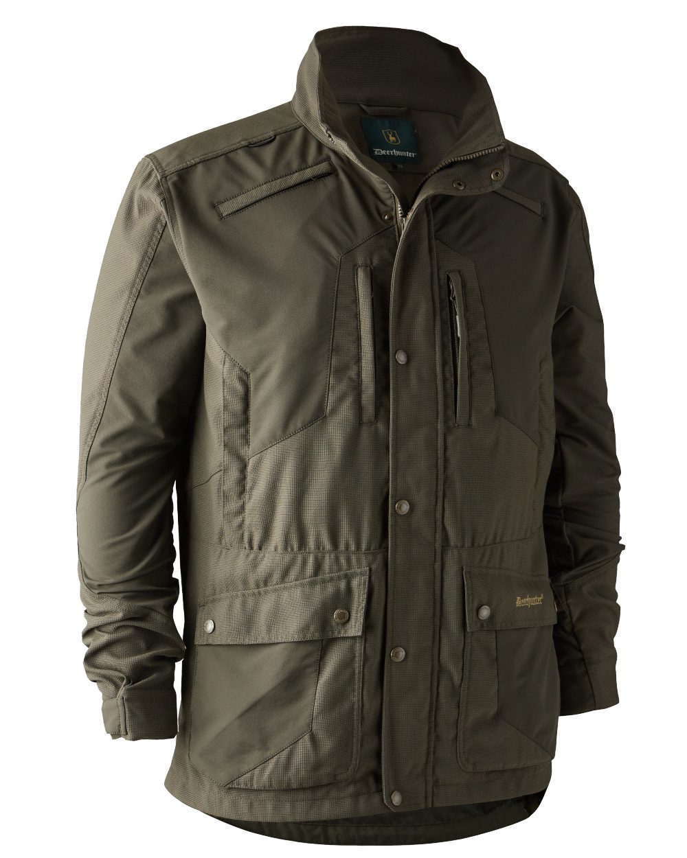 Palm Green coloured Deerhunter Strike Extreme Jacket on white background 