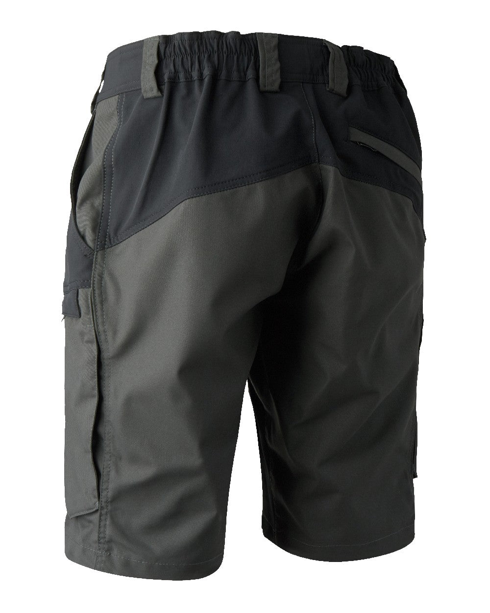 Black Ink coloured Deerhunter Strike Shorts on white background 