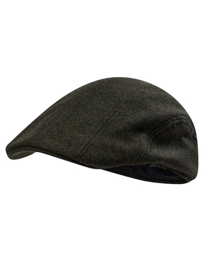 Loden Wood coloured Deerhunter Tatra Flatcap on white background 
