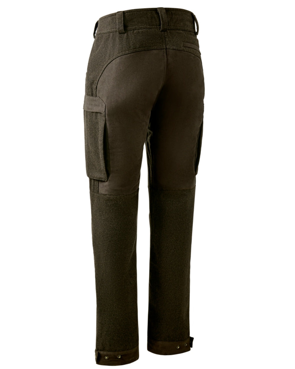 Loden Wood coloured Deerhunter Tatra Trousers on white background 