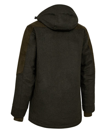 Brown coloured Deerhunter Tatra Winter Jacket on white background 
